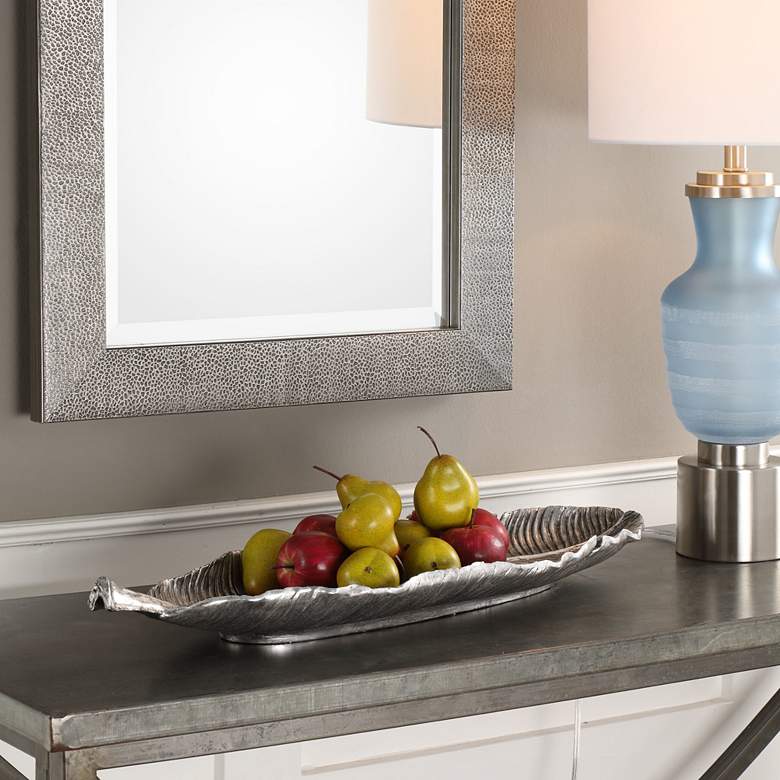Image 1 Uttermost Ari Metallic Silver Decorative Tray