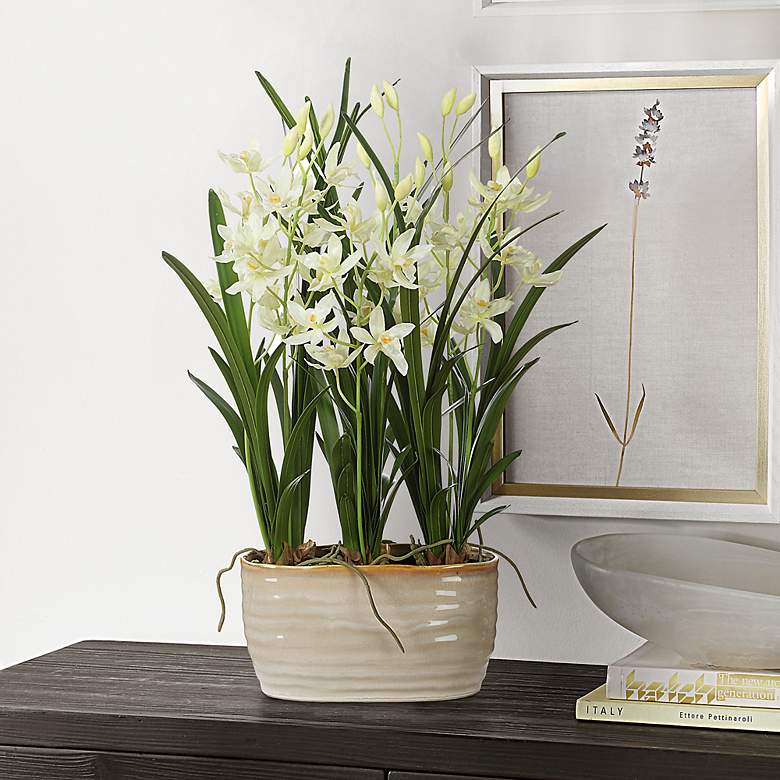 Image 1 Uttermost Ariana 24 3/8" Orchid