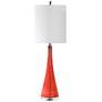 Uttermost Ariel Coral Glass and Crystal Buffet Lamp