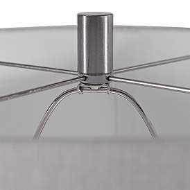 Image4 of Uttermost Arlan Dark Charcoal Glaze Ceramic Table Lamp more views