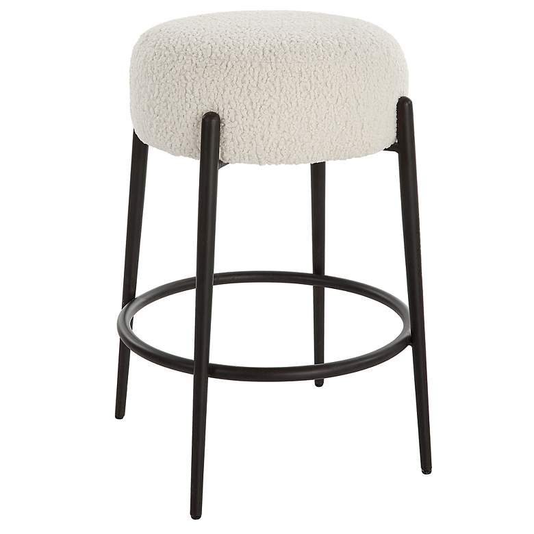 Image 1 Uttermost Arles 17 1/2 inch x 26 inch Counter Stool