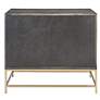 Uttermost Armistead 33"W Dark Walnut 2-Drawer Accent Chest in scene