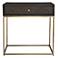 Uttermost Armistead Dark Walnut 1-Drawer Accent Table