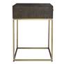 3_Uttermost Armistead Dark Walnut 1-Drawer Accent Table more views