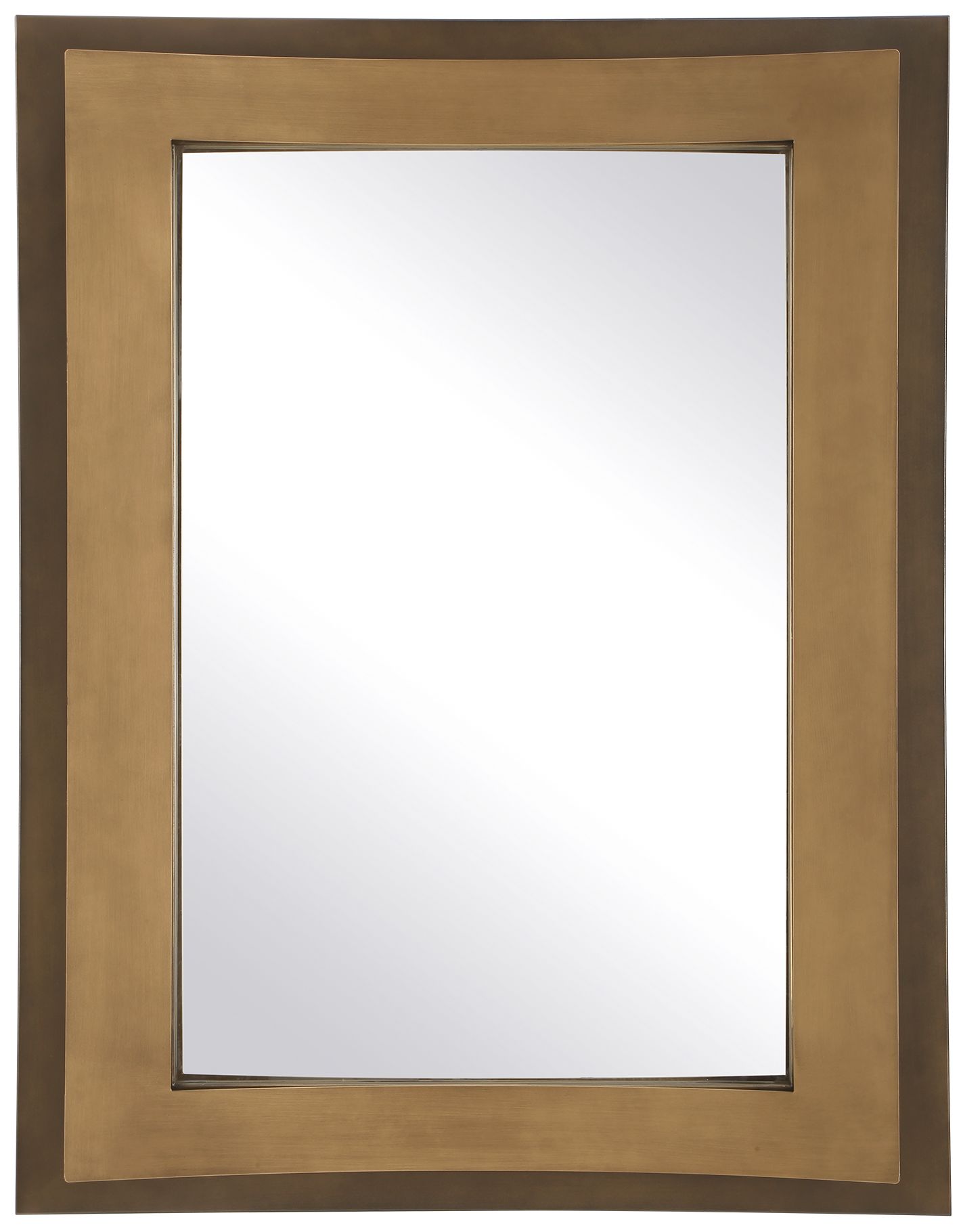 Image 2 Uttermost Around The Bend 35 3/8" x 44 7/8" Wall Mirror