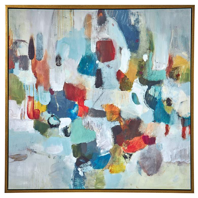 Image 2 Uttermost As We Say 41.5" Framed Canvas Wall Art