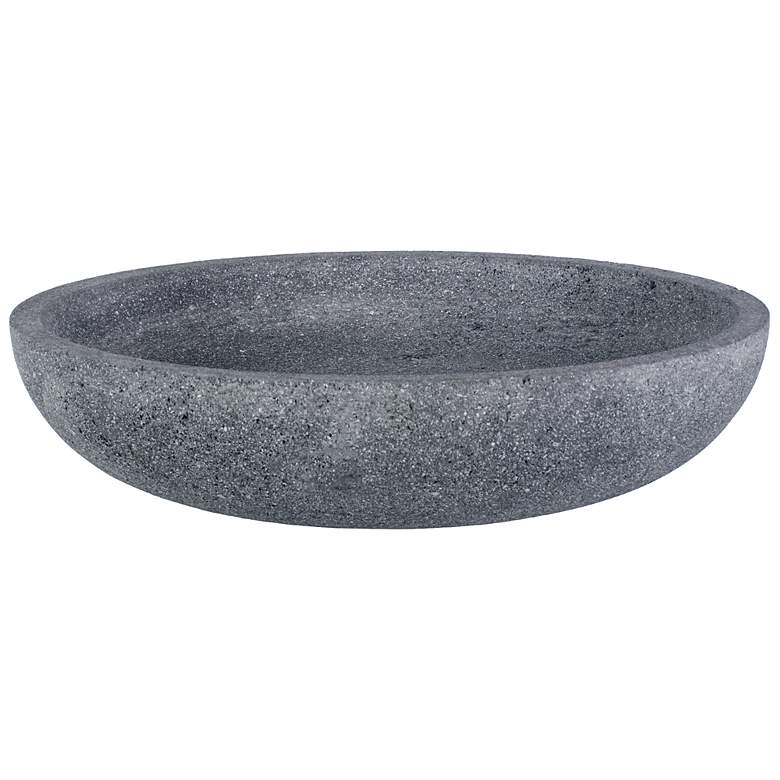 Image 4 Uttermost Ashen Earth Gray Lava Stone Indoor-Outdoor Bowl more views
