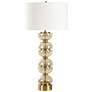 3_Uttermost Assemble 35" Amber Glass Table Lamp more views