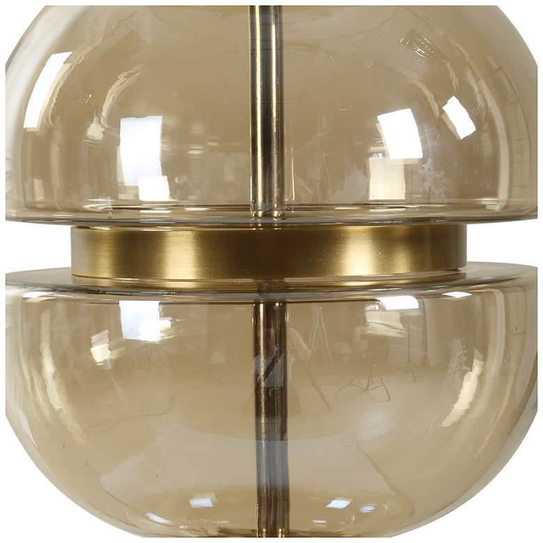 Image 5 Uttermost Assemble 35" Amber Glass Table Lamp more views