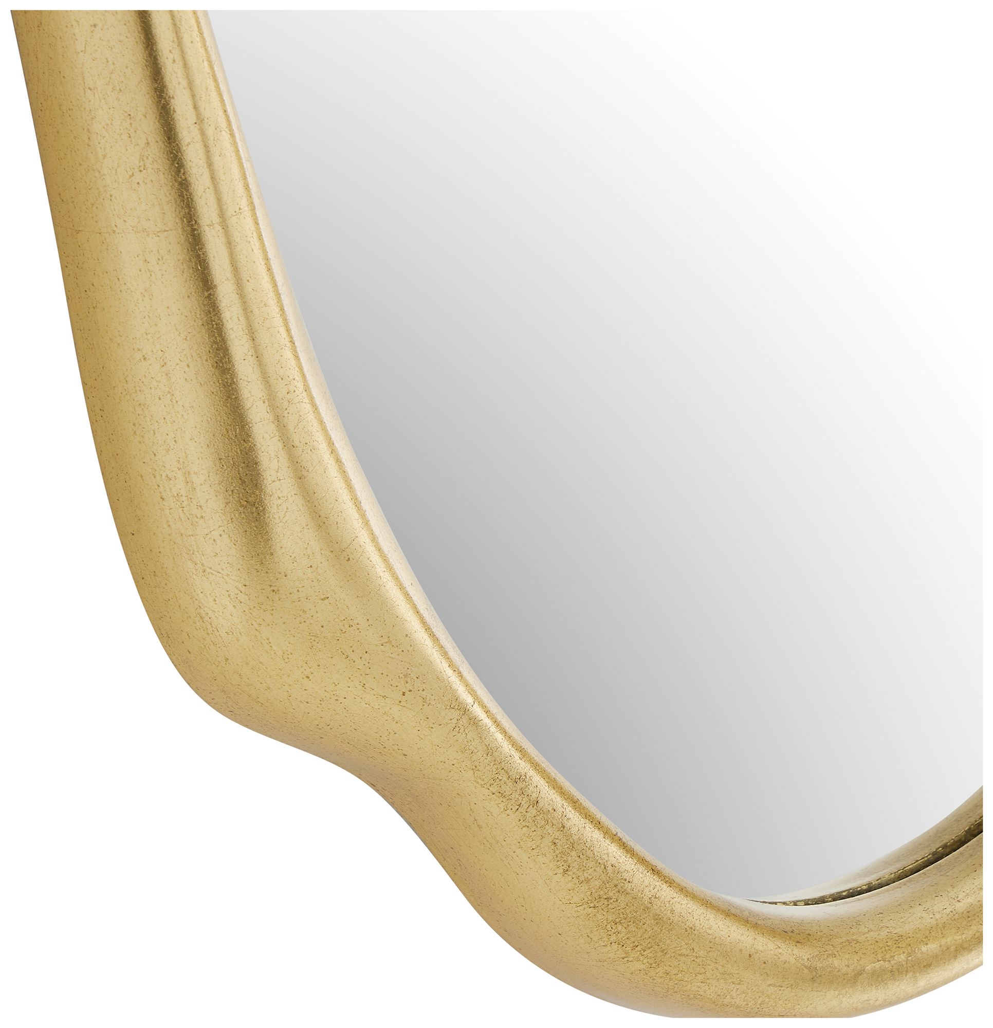 Image 6 Uttermost Aster 24" x 36" Antique Gold Framed Wall Mirror more views