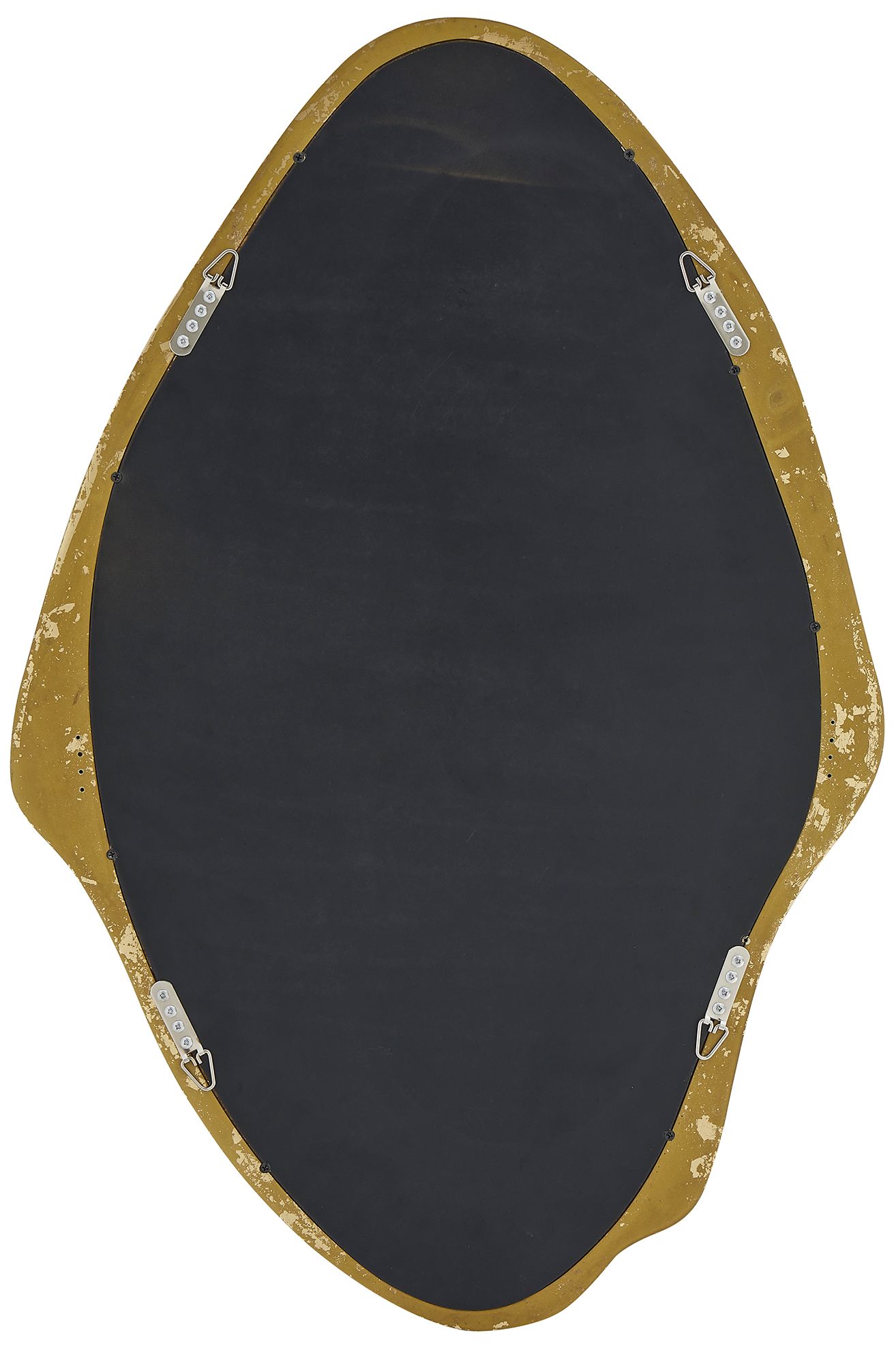 Image 7 Uttermost Aster 24" x 36" Antique Gold Framed Wall Mirror more views