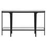 2_Uttermost Atchison 53 1/2" Wide Black Iron Console Table