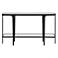 Uttermost Atchison 53 1/2" Wide Black Iron Console Table