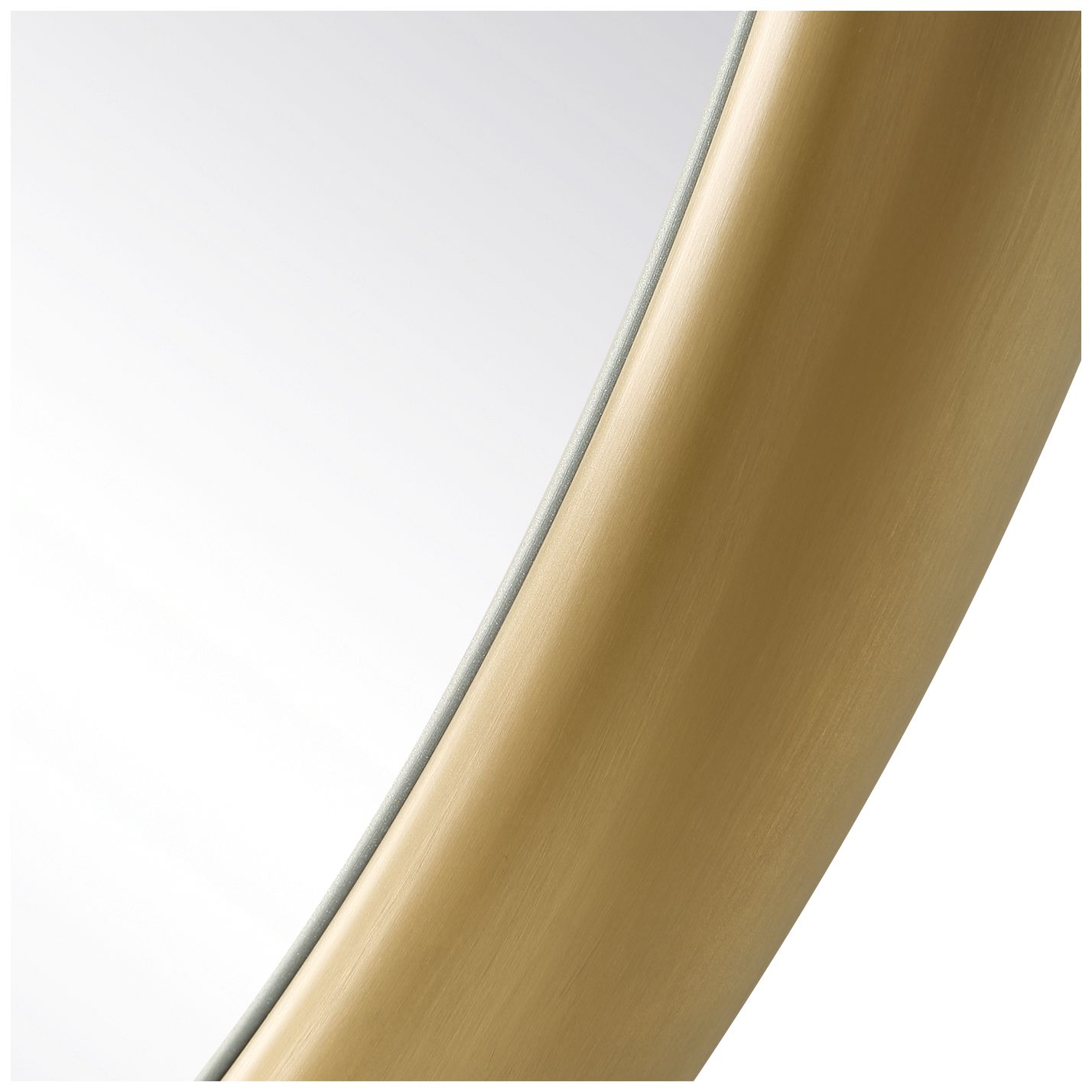 Image 5 Uttermost Atkinson Antique Brass 35" Round Wall Mirror more views