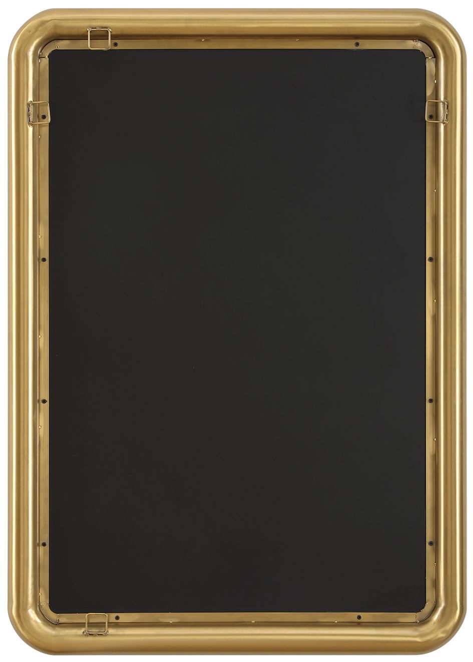 Image 6 Uttermost Atkinson Brass 29" x 41" SS Rectangle Wall Mirror more views