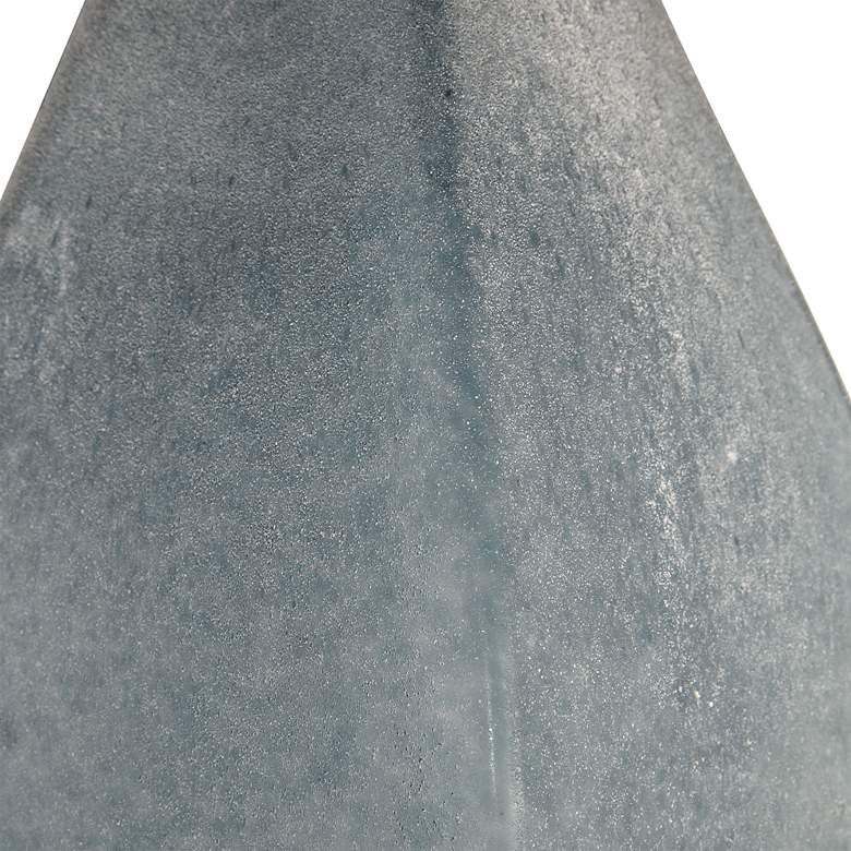 Image 3 Uttermost Atlantica 28 3/4" Acid Etched Ocean Blue Glass Table Lamp more views