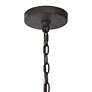 6_Uttermost Atwood 39"W Weathered Bronze 8-Light Chandelier more views