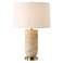 Uttermost Aubrey Natural Travertine Table Lamp