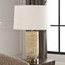 3_Uttermost Aubrey Natural Travertine Table Lamp more views