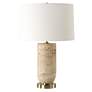 4_Uttermost Aubrey Natural Travertine Table Lamp more views
