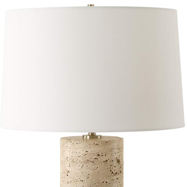 Image 5 Uttermost Aubrey Natural Travertine Table Lamp more views