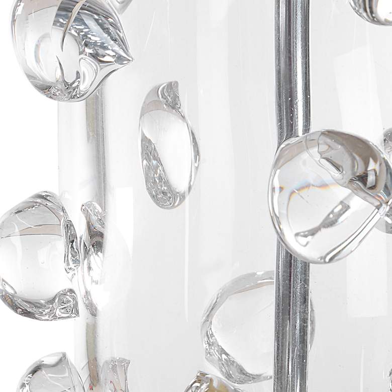 Image 5 Uttermost Aura Brass and Clear Glass Table Lamp more views