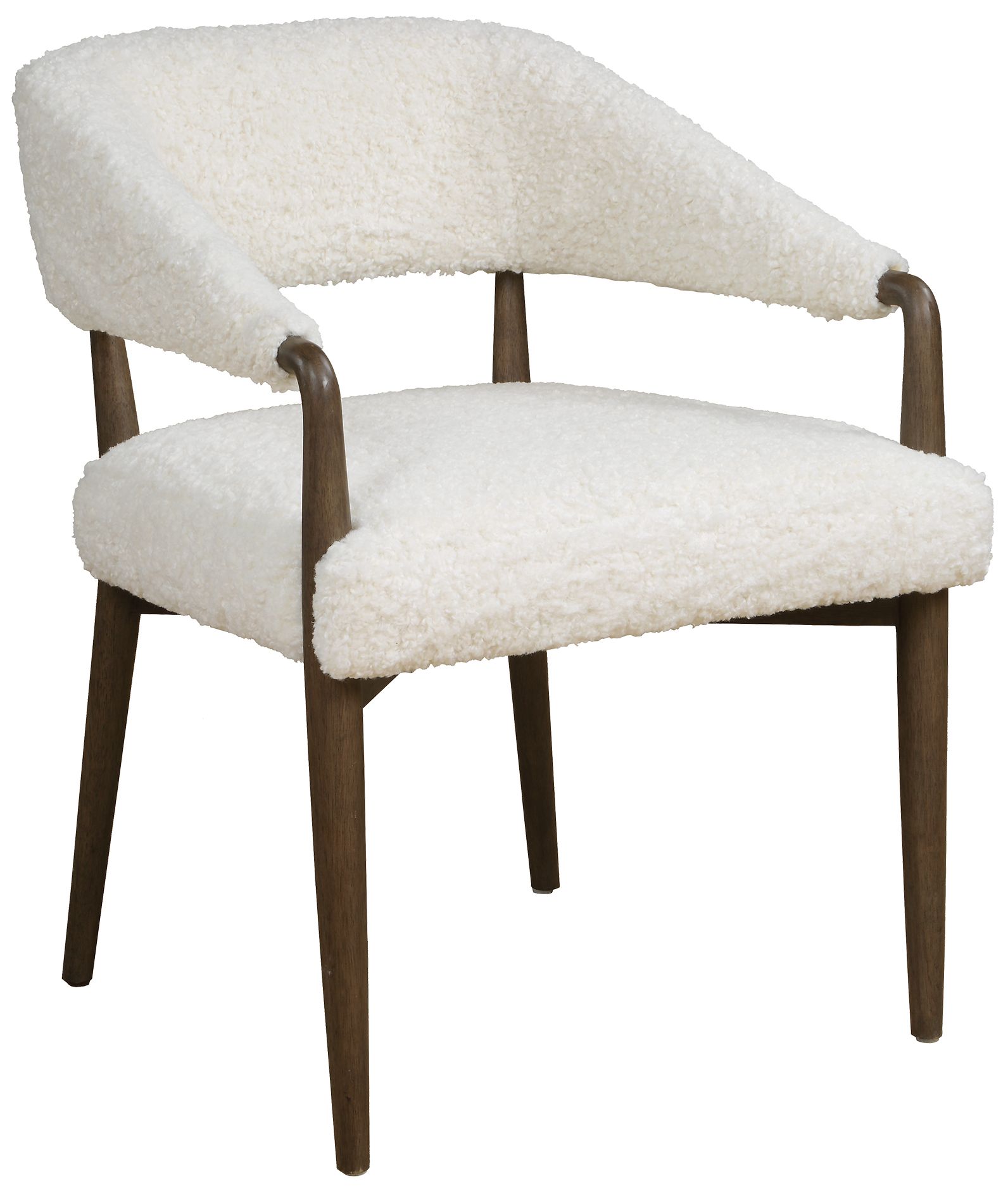 Image 4 Uttermost Austell Cream Polyester Fabric Dining Chair more views