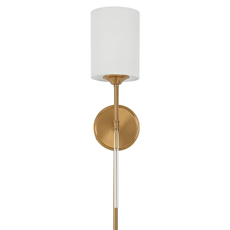 Image 3 Uttermost Awyr 20" High Warm Brass Wall Sconce more views