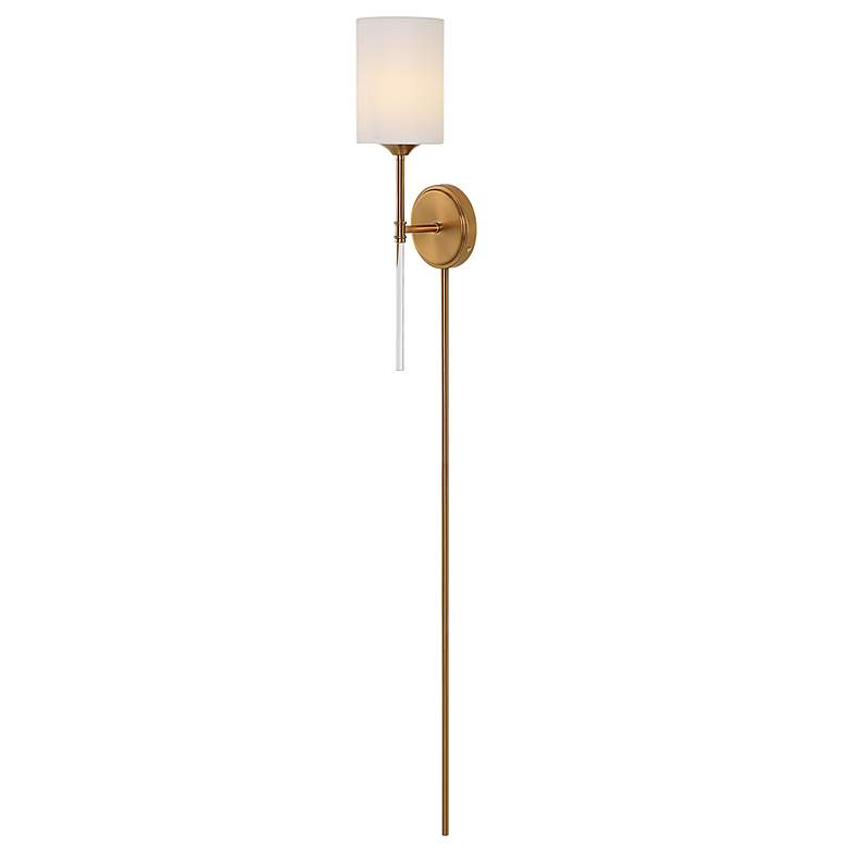 Image 5 Uttermost Awyr 20" High Warm Brass Wall Sconce more views