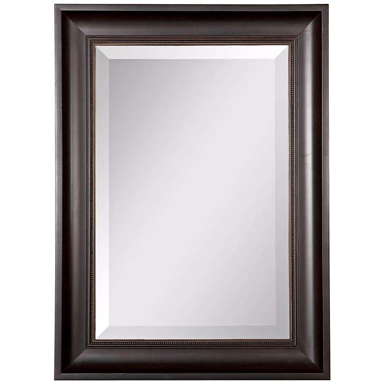 Image 1 Uttermost Axton 37 1/2 inch High Rectangular Wall Mirror