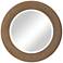 Uttermost Aziza Metallic Gold 35" Round Wall Mirror