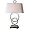 Uttermost Bacelos Silver Leaf Table Lamp