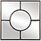Uttermost Baeden Dark Bronze 36" Square Wall Mirror