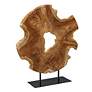 4_Uttermost Bahati Natural 23" High Wood Sculpture more views