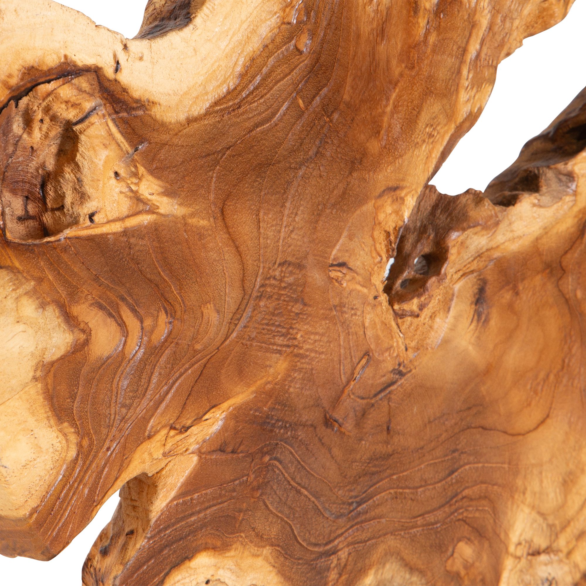 Image 6 Uttermost Bahati Natural 23" High Wood Sculpture more views