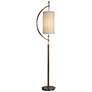 Uttermost Balaour 66" High Antique Brass Floor Lamp