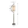 3_Uttermost Balaour 66" High Antique Brass Floor Lamp more views