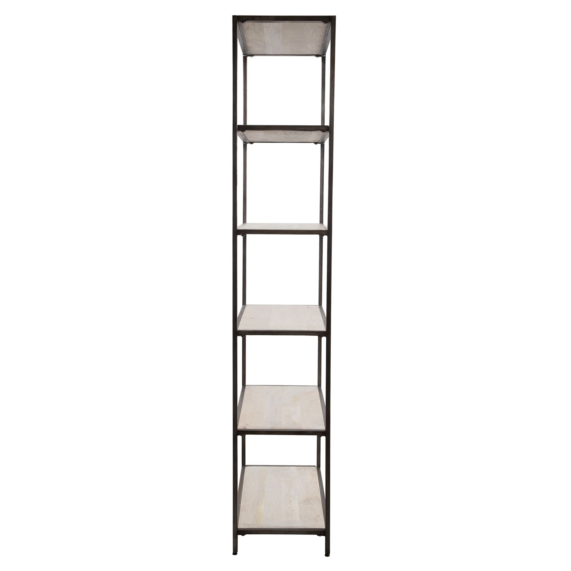 Image 4 Uttermost Baldwin 31" Wide Gunmetal 5-Shelf Etagere more views