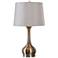 Uttermost Balle Antique Brass Genie Bottle Table Lamp