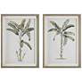 Thumbnail2 of Uttermost Banana Palm 34 3/4"H 2-Piece Framed Wall Art Set