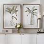 Thumbnail1 of Uttermost Banana Palm 34 3/4"H 2-Piece Framed Wall Art Set