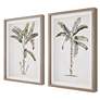 Thumbnail4 of Uttermost Banana Palm 34 3/4"H 2-Piece Framed Wall Art Set more views