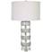 Uttermost Band Together Crystal & Wood Table Lamp