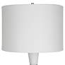 6_Uttermost Bandeau 29 1/2" Banded Black White Stone Table Lamp more views