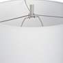 7_Uttermost Bandeau 29 1/2" Banded Black White Stone Table Lamp more views