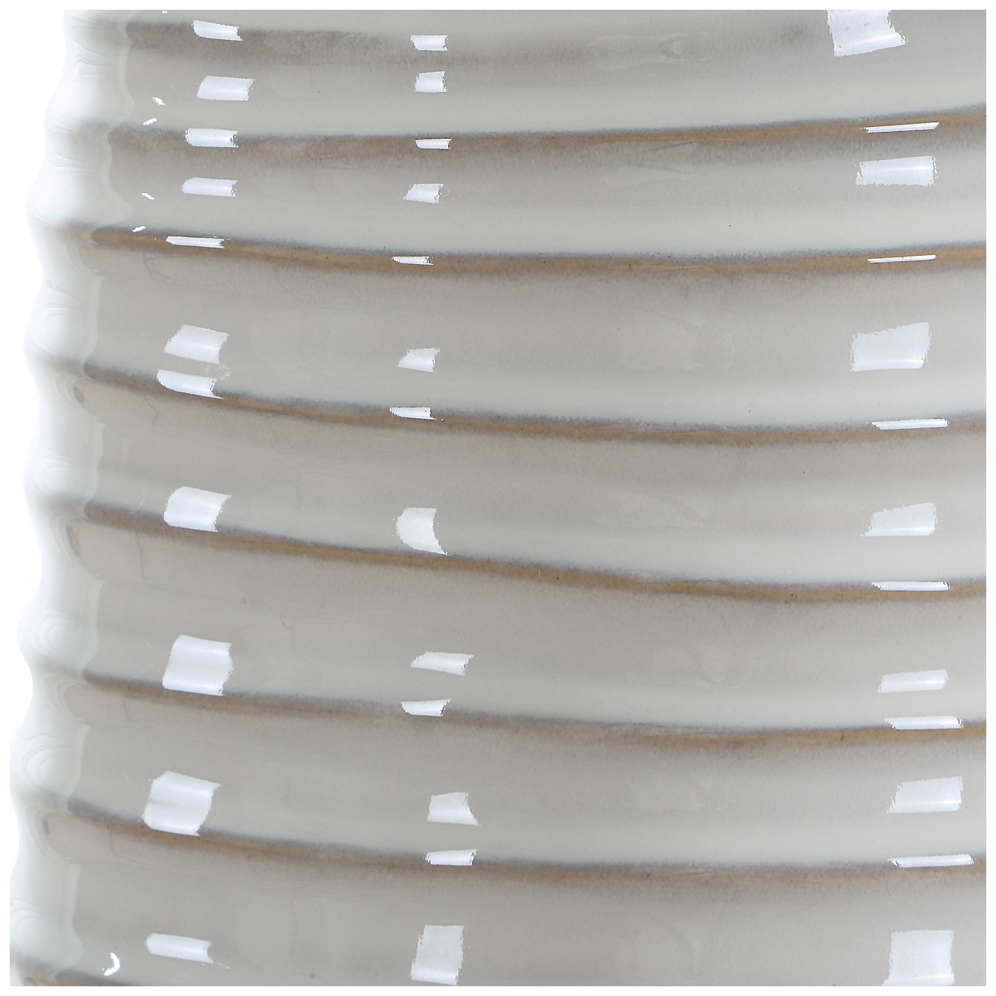 Image 5 Uttermost Barat 27 1/2" Distressed White Ceramic Table Lamp more views