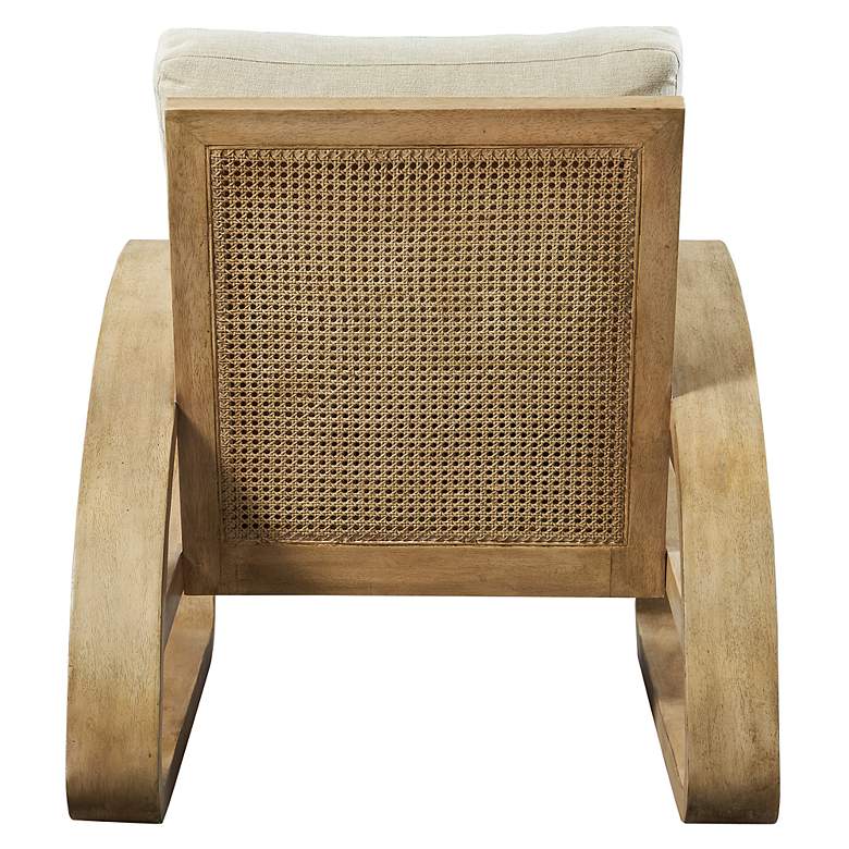 Image 5 Uttermost Barbora Arched Arm Accent Chair more views