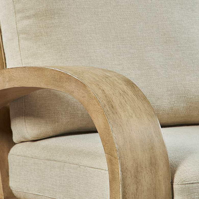 Image 7 Uttermost Barbora Arched Arm Accent Chair more views