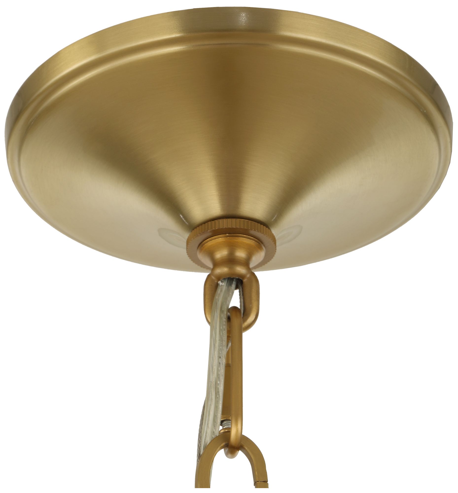 Uttermost Barcelona 40 1/4" Wide Brass 6-Light Chandelier