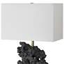 6_Uttermost Basalt Black Stone 27 1/4" High Sculptural Table Lamp more views